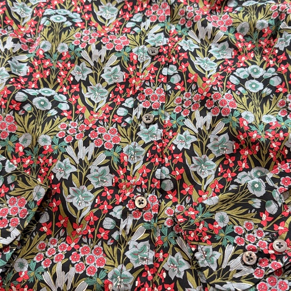 J. Crew Liberty Fabric Floral Button Down - Picture 2 of 7